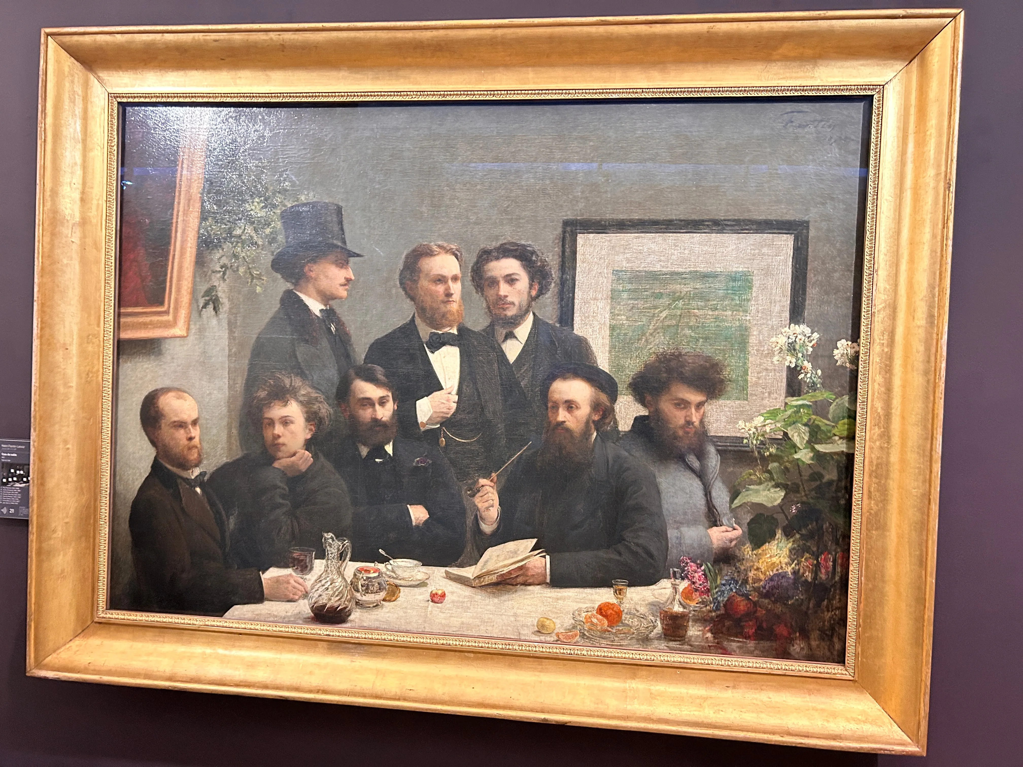 Painting Paul Verlaine and Arthur Rimbaud