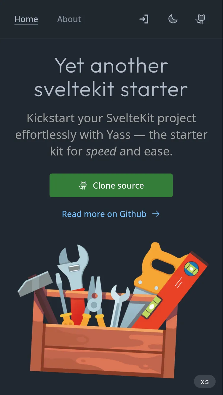 Yass on Mobile Screenshot